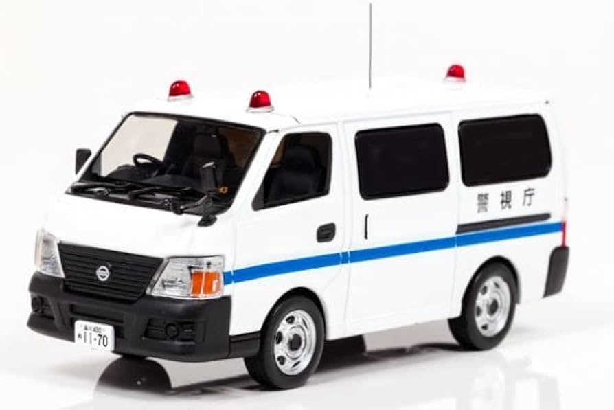 ★レイズ★ニッサン　キャラバン(Ｅ25)警視庁　刑事部鑑識課　鑑識車両★ Amazon | 1/43 日産 キャラバン (E25) 2008 警視庁刑事部鑑識課
